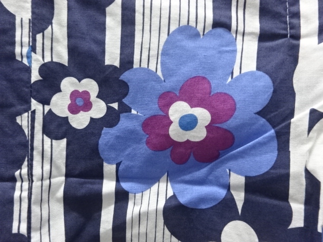  花模様子供浴衣